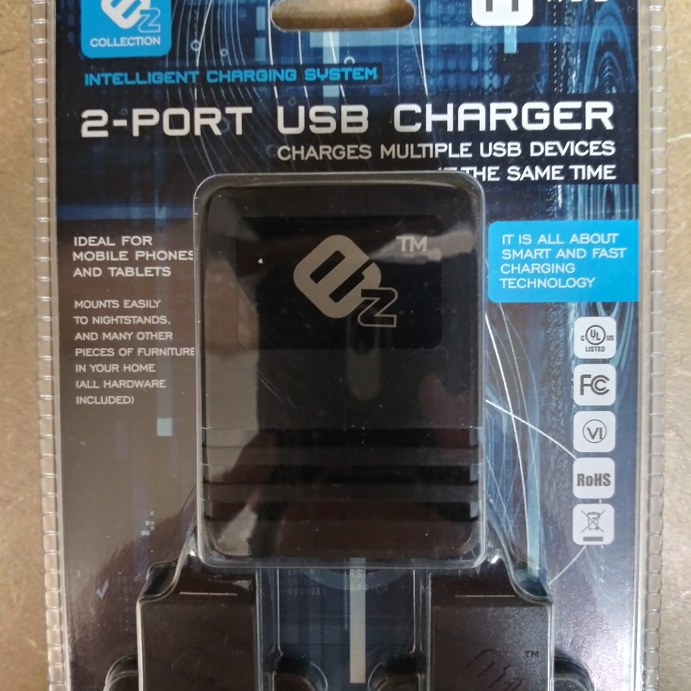 EZ Collection 2-Port Charger